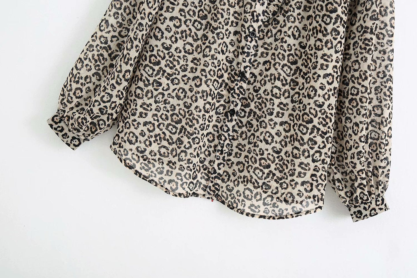 Angela – Printed Chiffon Shirt