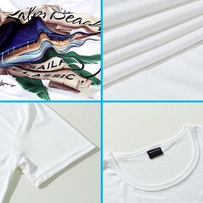 Austin – Short Sleeve T-Shirt with Forest Bear Design