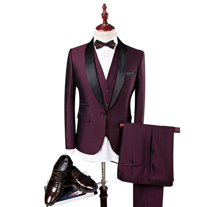 Mathew – Elegant Men's Three-Piece Suit