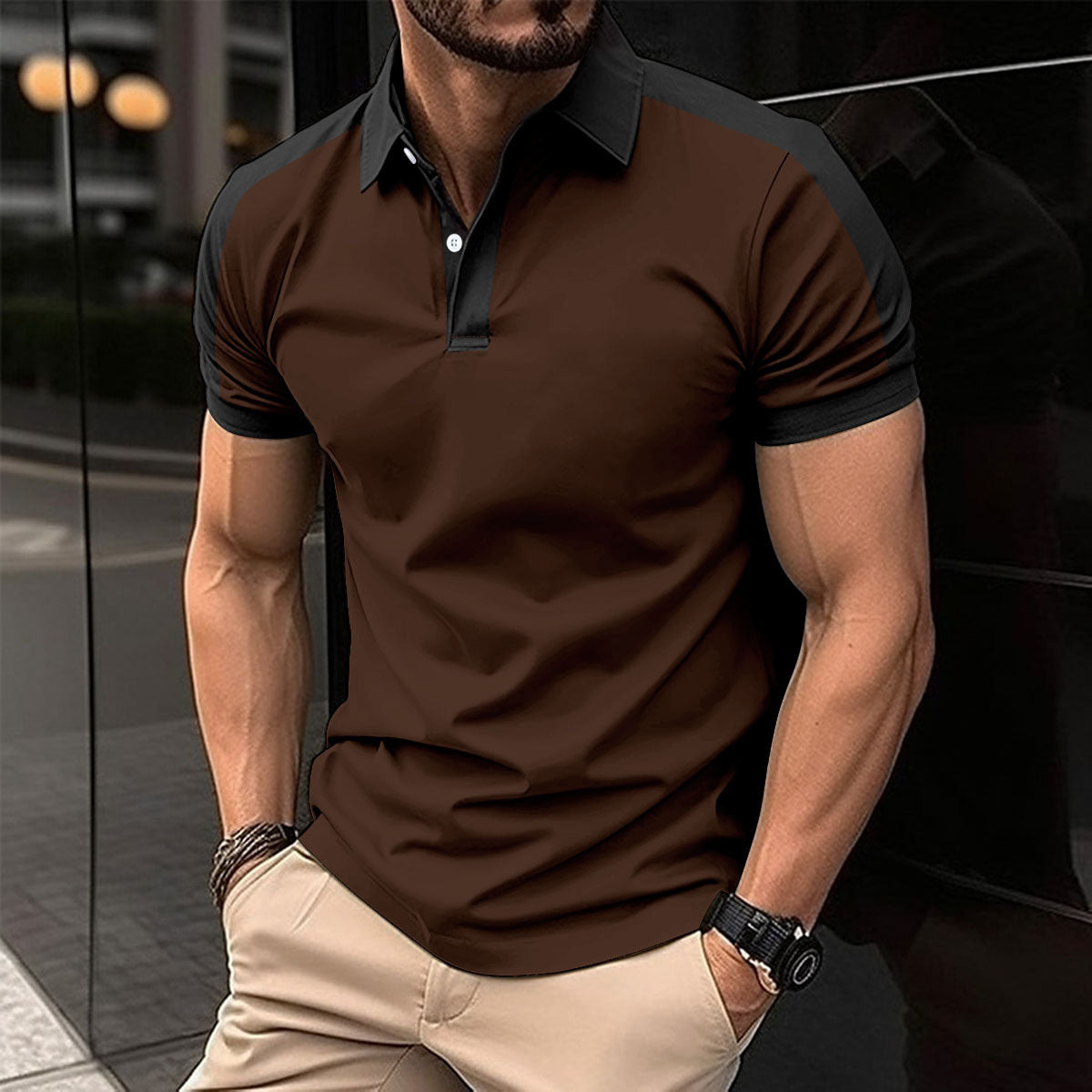 Ted – Short Sleeve Business Polo Shirt for Men