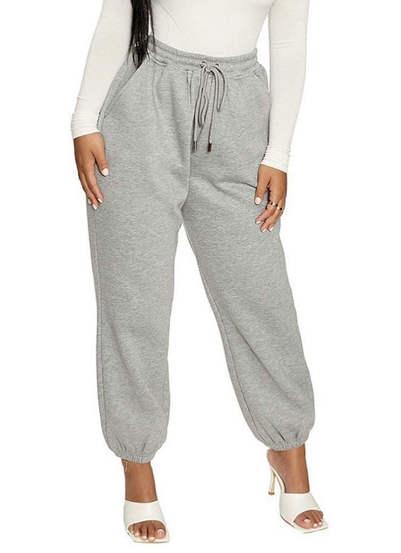 Grace – Stylish Solid Ankle-Length Pants with Waistband