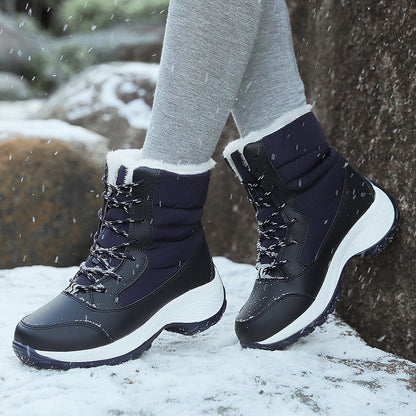 Kathleen – Warm Women's Snow Boots with Plush Lining