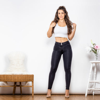 Jean – Booty Lifting Yoga Pants for Women in Black
