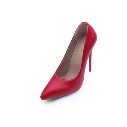 Margaret – Autumn Stiletto Heel Pumps with Pointed Toe