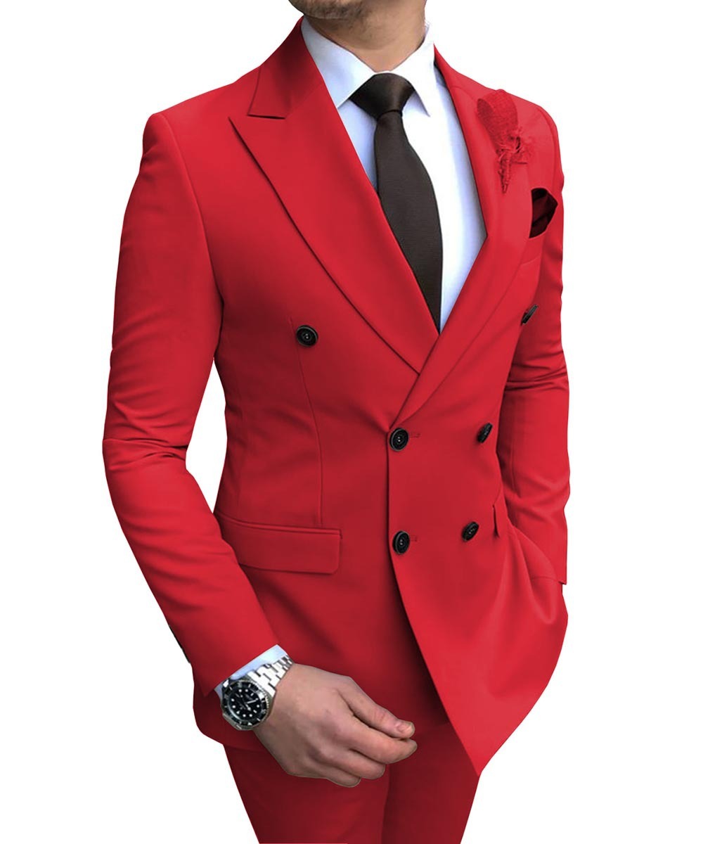 Ernest – Double-Breasted Suit for Wedding Guests