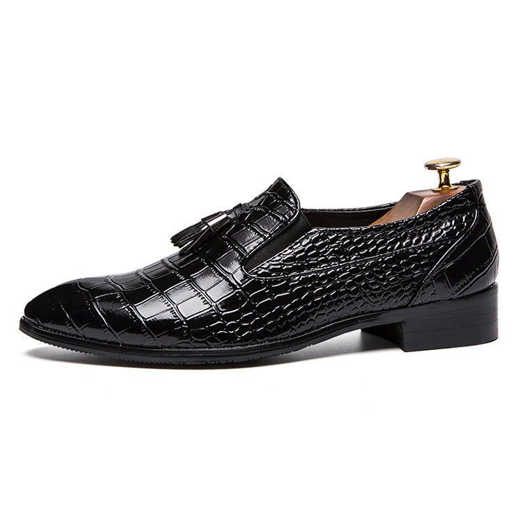 Brian – Tapered Men's Shoes in Vegan Leather