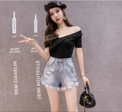 Margaret – Women's Denim Shorts