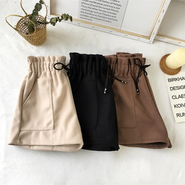 Carol – High-Waisted Wide Leg Shorts