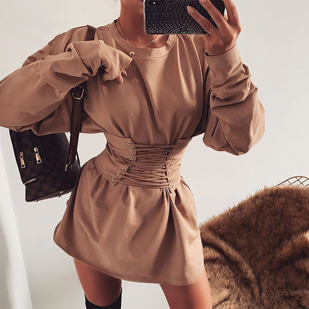 Sarah – Long Sleeve Tunic Dress