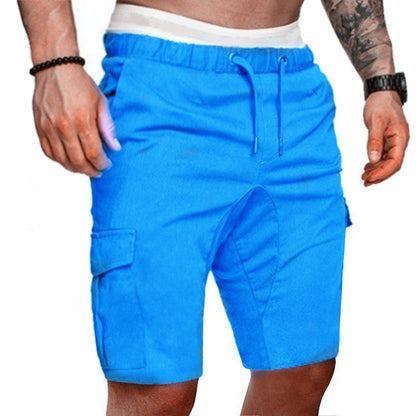 Andy – Men's Fitted Elastic Cropped Shorts