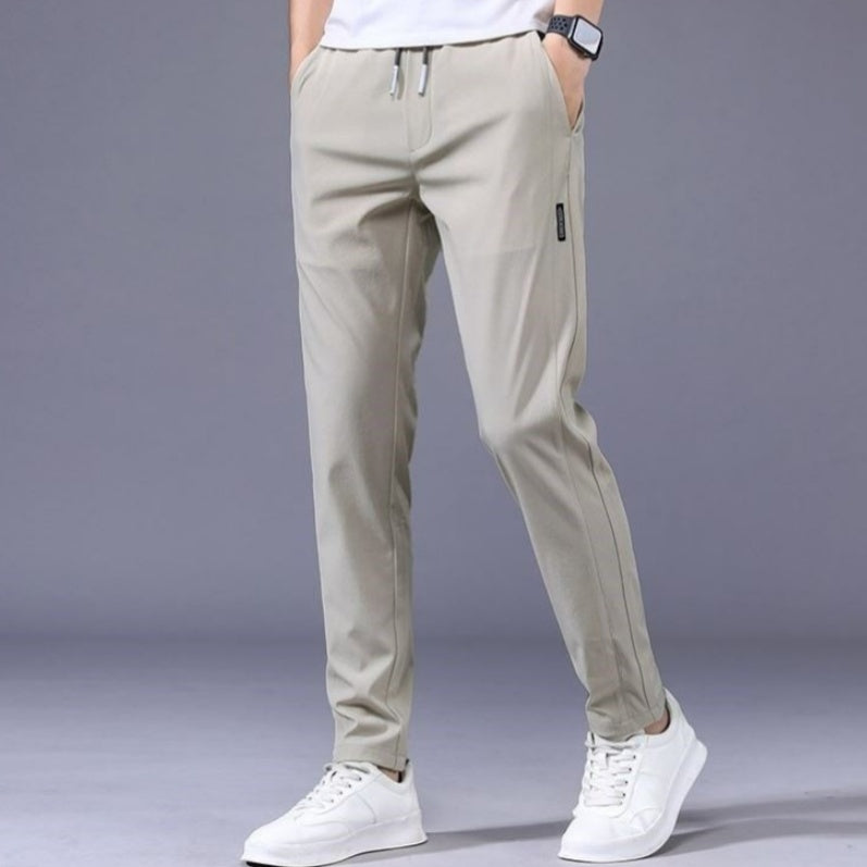 Nick – Casual Men's Sweatpants with Drawstring in Korean Style