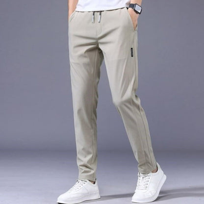 Nick – Casual Men's Sweatpants with Drawstring in Korean Style
