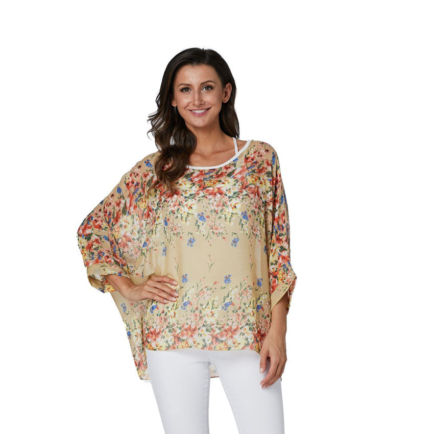 Victoria – Casual Boho-Style Beach Blouse