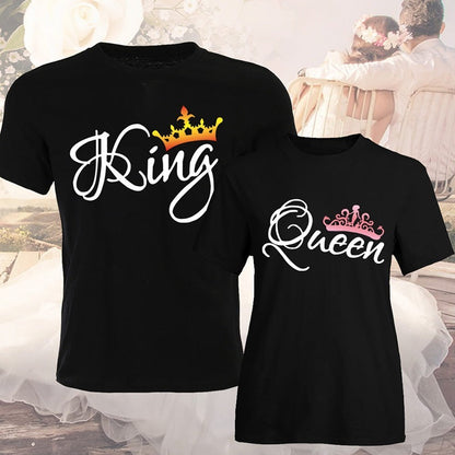 Jenny – Crown Pattern Couple's T-Shirt