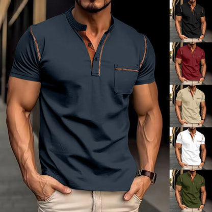 Austin – Short-Sleeve Men's Polo Shirt Summer Casual Quick-Dry