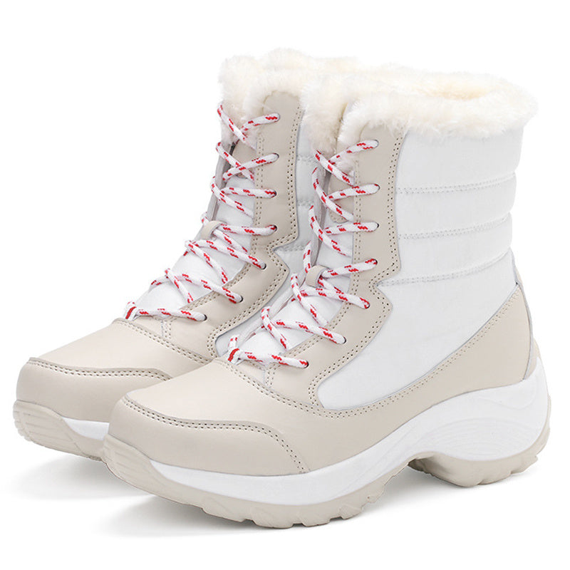 Kathleen – Warm Women's Snow Boots with Plush Lining
