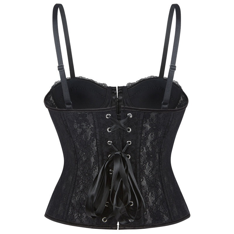 Amanda – Sexy Lace Waist-Sculpting Corset with Breathable Fabric