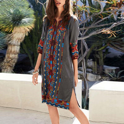 Fiona – Boho Tunic Dress