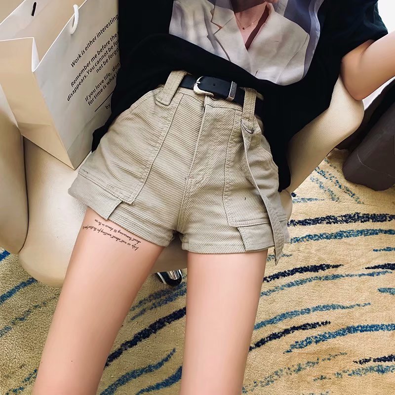 Sharon – Women's Wide-Leg Denim Shorts