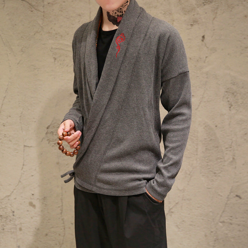 Jean – Embroidered Hanfu-Style Knit Cardigan