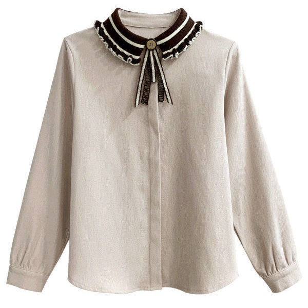 Kathryn – Long Sleeve Corduroy Shirt for Women in Fall and Winter