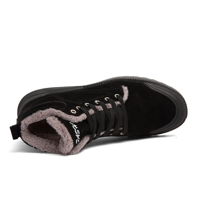 Ron – Warm Men's Ankle Boots with Plush Lining