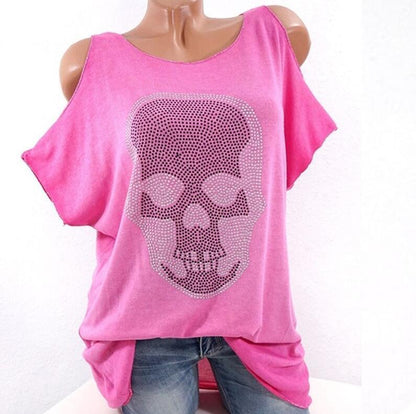 Shirley – Women's T-Shirt with Skull Design