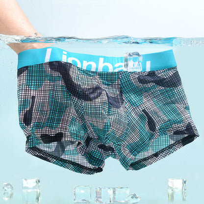 Craig – Breathable Men's Boxers in Ice Silk