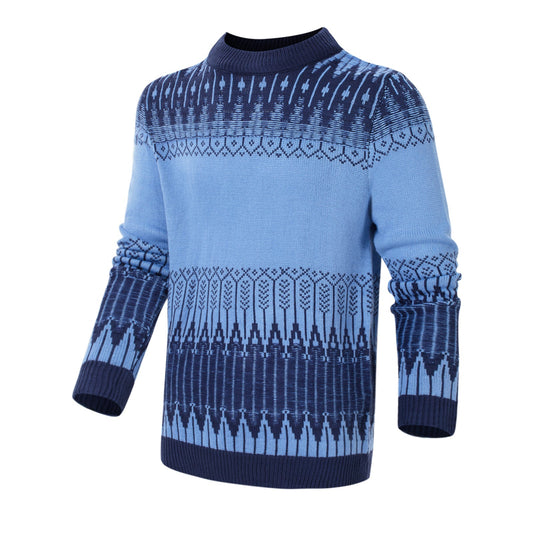 Michael – Unisex Sweater with Fair Isle Pattern