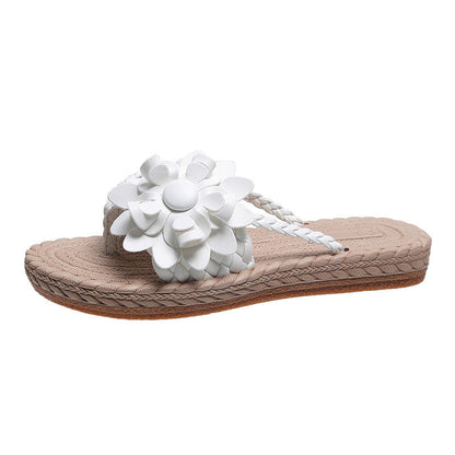 Mary – Floral Slippers for Beach and Outdoor