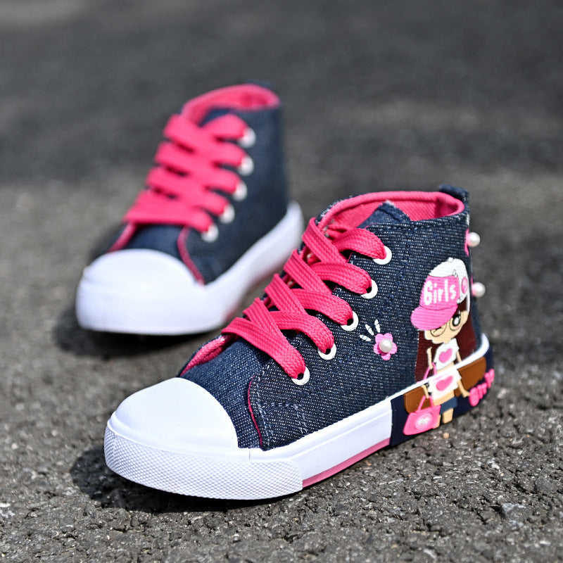 Holly – Canvas Girls' Sneakers