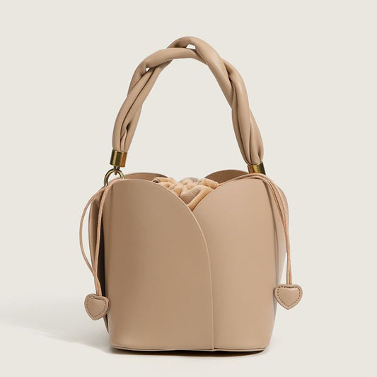 Alice – Fashionable Women's Vegan Leather Handbag with Floral Pattern