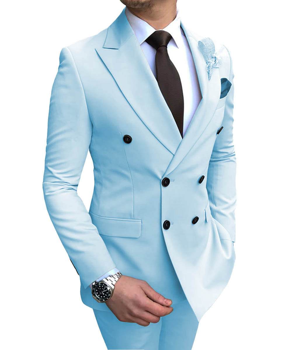 Ernest – Double-Breasted Suit for Wedding Guests