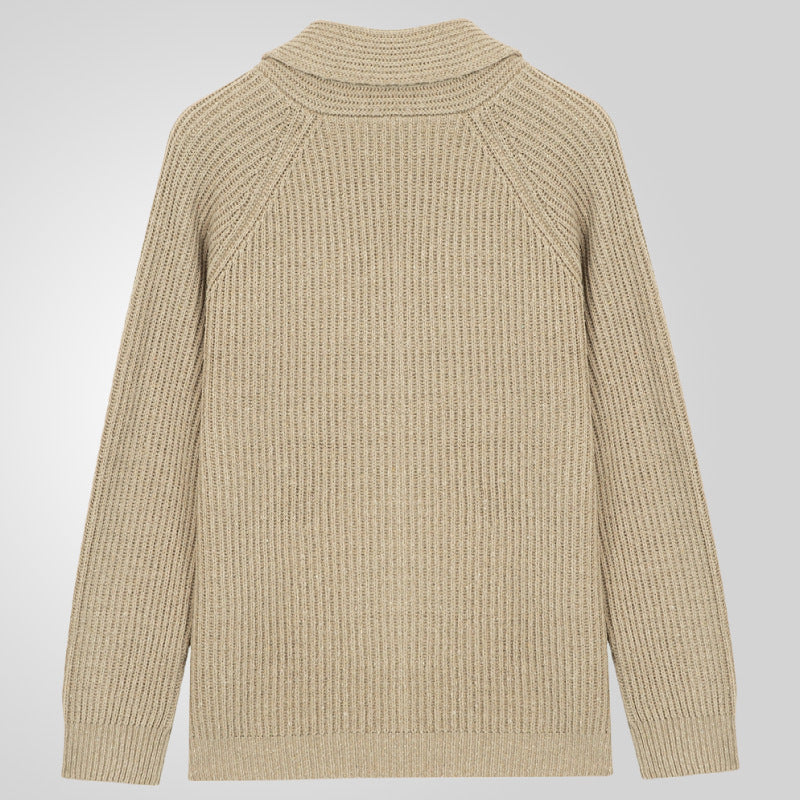 Stewart – Fashionable Men's Knit Cardigan with Buttons and Pockets