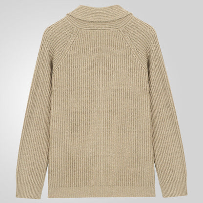 Stewart – Fashionable Men's Knit Cardigan with Buttons and Pockets