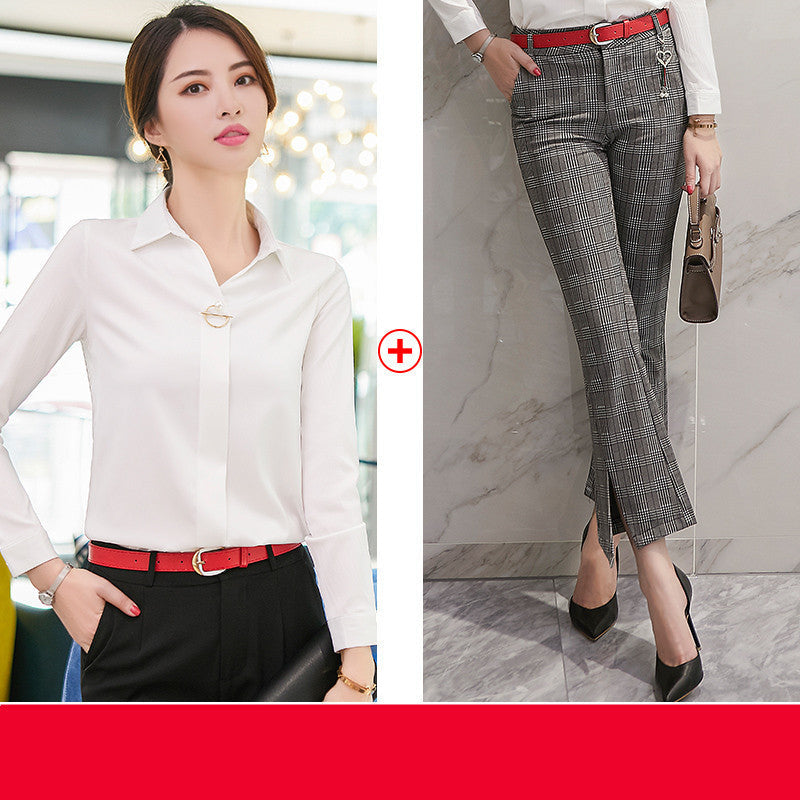 Michelle – Elegant Women's Blouses in Suits