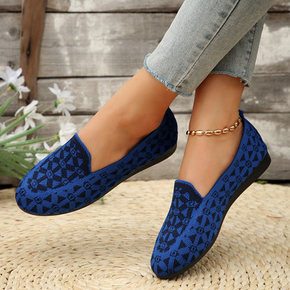 Helen – Breathable Knit Slip-Ons for Women