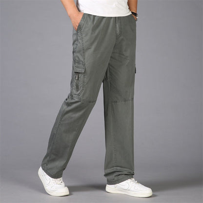 Lee – Casual Straight Pants in Korean Style