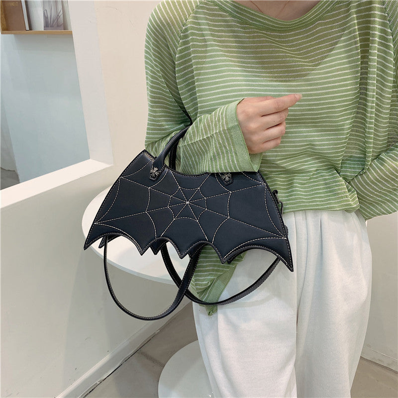 Leanne – Shoulder Bag with Spider Web Design