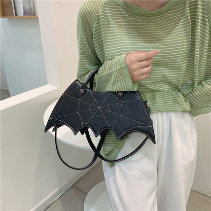 Leanne – Shoulder Bag with Spider Web Design