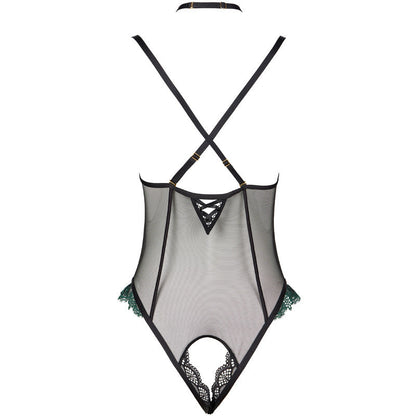 Kim – Fitted Jumpsuit with Deep V-Neck