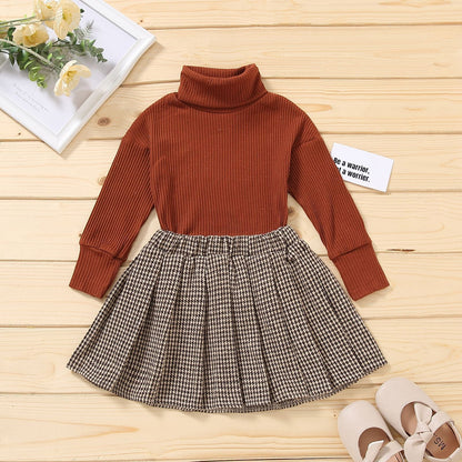 Carol – Children's Rock and Turtleneck Outfit for Autumn