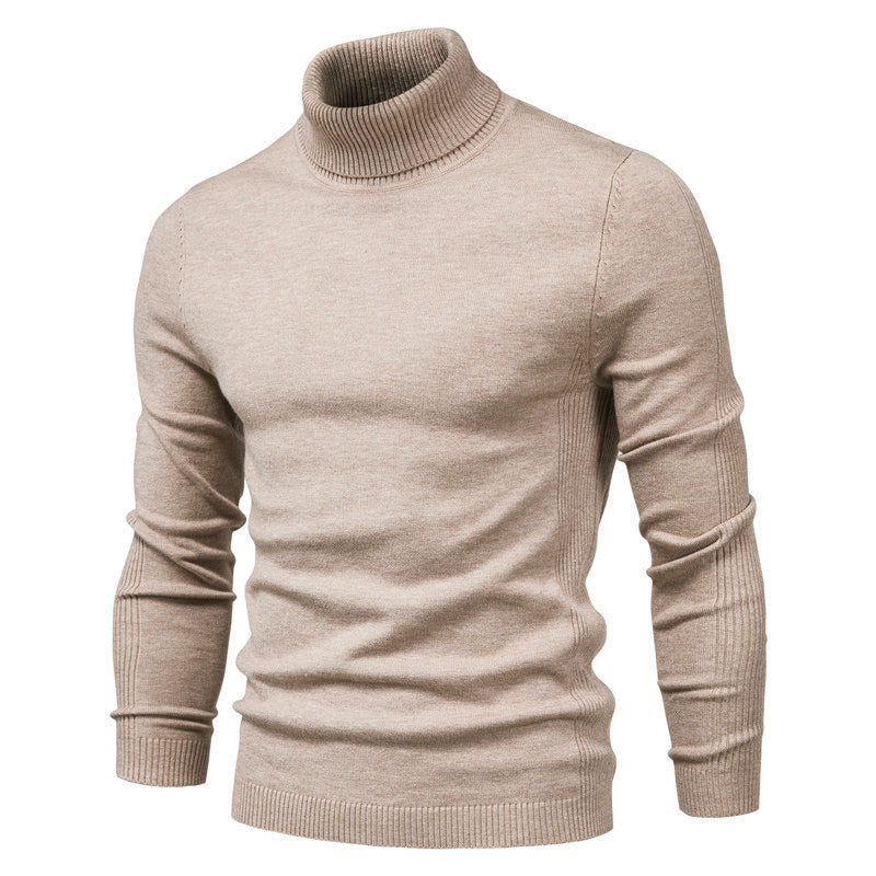 Patrick – Slim Fit Turtleneck Sweater in Solid Design
