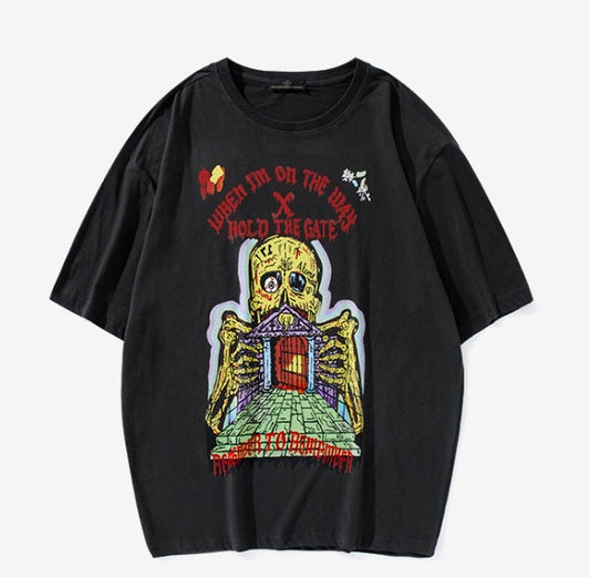 Henry – Short-Sleeve Fringe T-Shirt