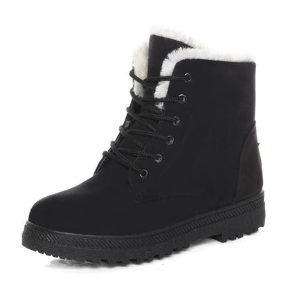 Christine – Women's Winter Boots with Warm Plush Ankle