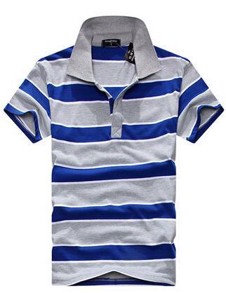Liam – Striped Men's Polo Shirt