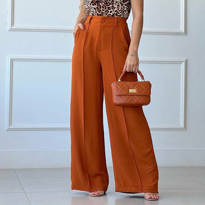 Emily – Relaxed Wide-Leg Pleated Pants