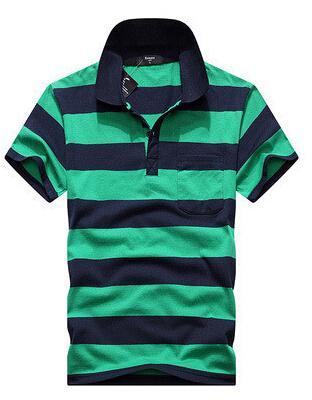 Liam – Striped Men's Polo Shirt