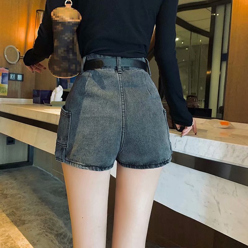 Sharon – Women's Wide-Leg Denim Shorts