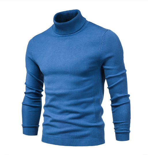 Patrick – Slim Fit Turtleneck Sweater in Solid Design